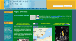 Desktop Screenshot of ecografiadebolsillo.com